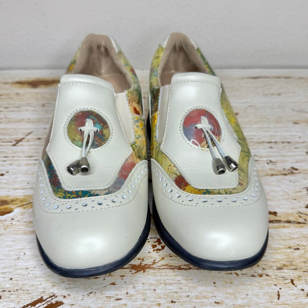 Sandbaggers Madison II Monet Tassel Slip On Golf Shoes 5 - Picture 4 of 9